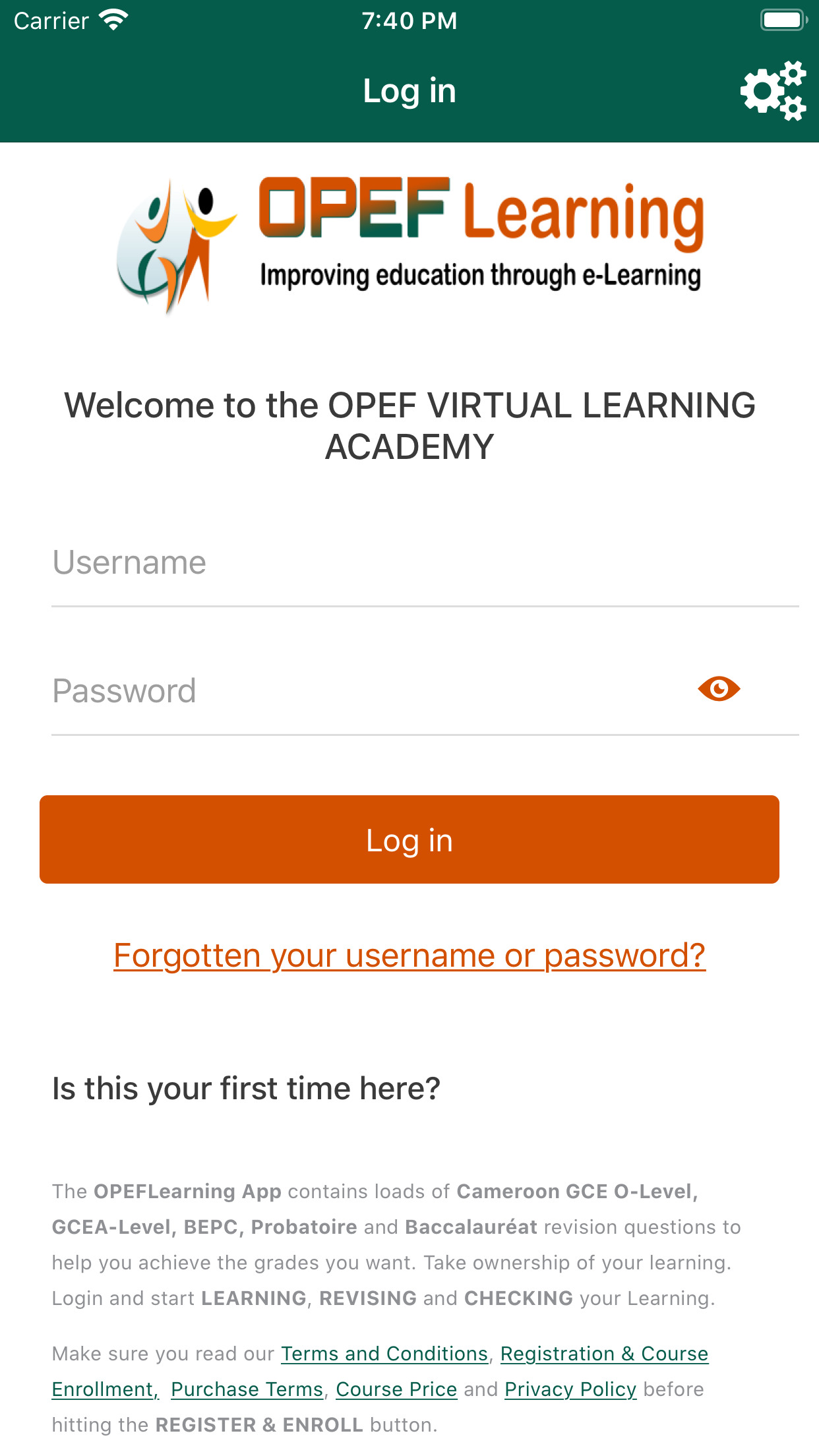 Project image for OPEF Learning